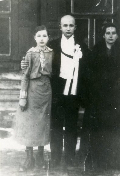 Азин на свадьбе сестры, 1913 г.